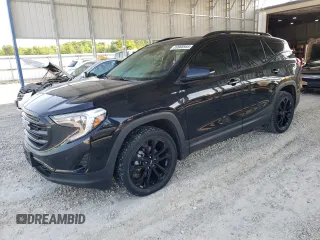 2021 GMC Terrain SLT z VIN 3GKALPEV2ML381792, wystawiony jako Copart lot #59988955 z przebiegiem 45 319 mil mil oraz Szkoda całkowita • Salvage title. Historia ofert i sprzedaży dostępna na DreamBid. Obrazek 1.