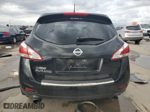 2013 Nissan Murano SV with VIN JN8AZ1MU2DW212435, listed as a Copart auction lot 85273084 with 170,020 mi miles and Salvage title. Bid and sale history available at DreamBid. Image 6.
