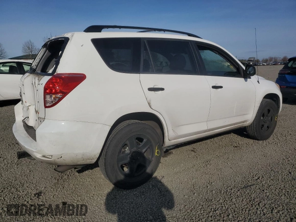 2008 Toyota RAV4 with VIN JTMZD33V786069507, listed as a Copart auction lot 48519705 with 189,648 mi miles and Salvage Title. Bid and sale history available at carsss.com. Image 3.
