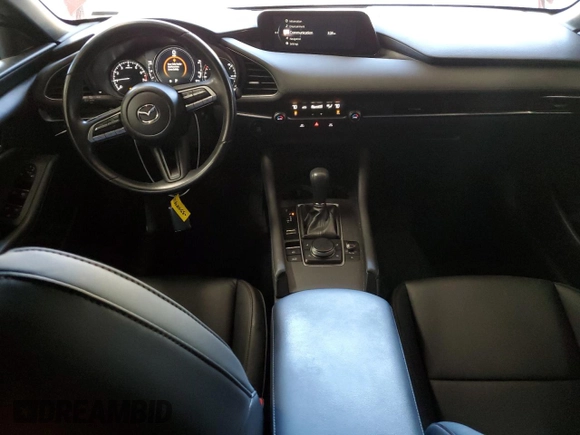 2020 Mazda 3 with VIN JM1BPBLM7L1164942, listed as a Copart auction lot 76244704 with 43,749 mi miles and Salvage title. Bid and sale history available at DreamBid. Image 8.