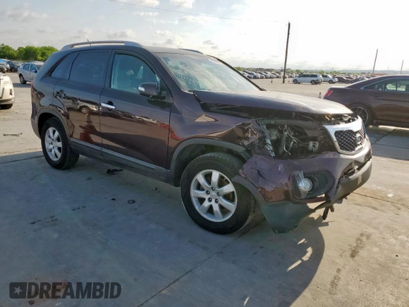2011 Kia Sorento LX with VIN 5XYKT3A18BG126550, listed as a Copart auction lot 53707995 with 155,359 mi miles and Clean Title. Bid and sale history available at carsss.com. Image 4.