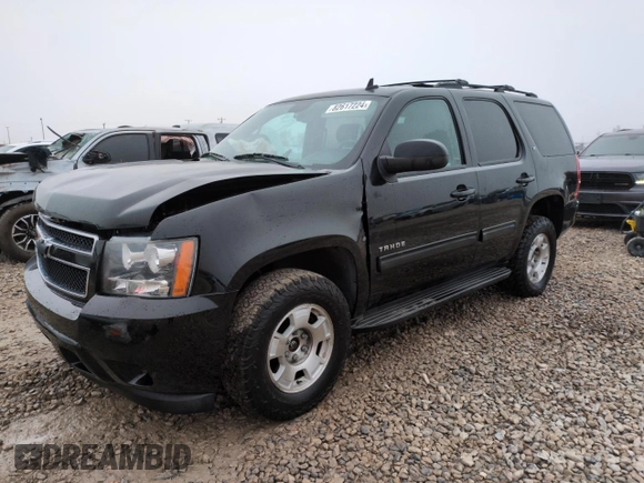 2014 Chevrolet Tahoe LT z VIN 1GNSKBE06ER131287, wystawiony jako Copart lot #82617224 z przebiegiem 138 880 mil mil oraz Szkoda całkowita • Salvage title. Historia ofert i sprzedaży dostępna na DreamBid. Obrazek 1.