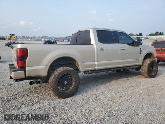 2017 Ford F-250 Lariat with VIN 1FT7W2BT0HEE63562, listed as a Copart auction lot 60880545 with 122,996 mi miles and Salvage title. Bid and sale history available at DreamBid. Image 3.