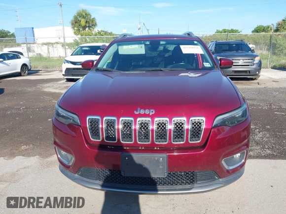 2020 Jeep Cherokee Limited with VIN 1C4PJMDX5LD567098, listed as a IAAI auction lot 42518932 with 46,177 mi miles and . Bid and sale history available at DreamBid. Image 12.