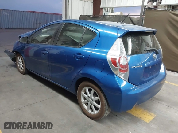 2012 Toyota Prius One with VIN JTDKDTB33C1507110, listed as a IAAI auction lot 42766418 with Not provided miles and . Bid and sale history available at DreamBid. Image 3.