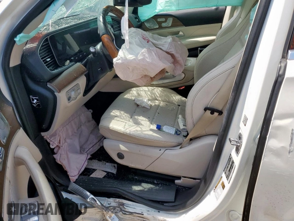 2021 Mercedes-Benz GLE 350 with VIN 4JGFB4JB7MA545460, listed as a Copart auction lot 56961935 with Not provided miles and Salvage title. Bid and sale history available at DreamBid. Image 7.