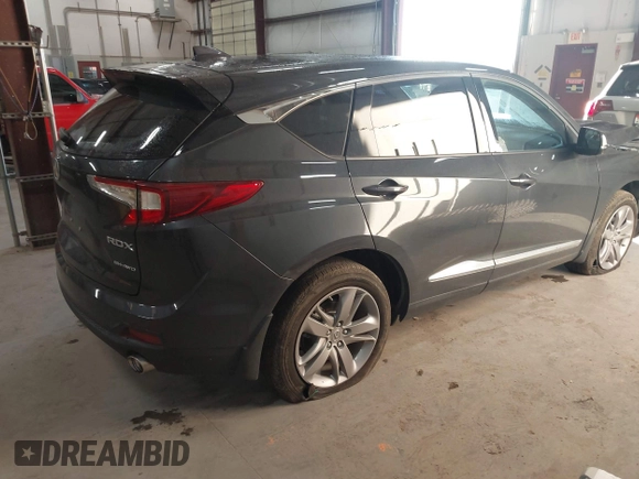 2021 Acura RDX w/Advance Package with VIN 5J8TC2H76ML031020, listed as a IAAI auction lot 41282562 with 35,454 mi miles. Bid and sale history available at carsss.com. Image 4.