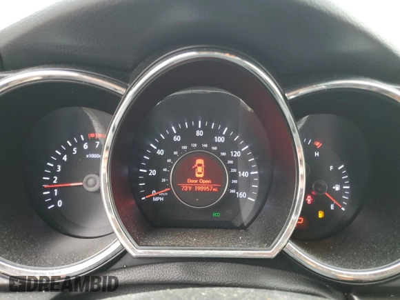 2013 Kia Optima EX with VIN 5XXGN4A75DG177246, listed as a Copart auction lot 51208435 with 198,957 mi miles and Salvage Title. Bid and sale history available at carsss.com. Image 9.