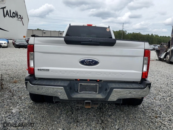 2018 Ford Super Duty F-350 DRW XL with VIN 1FT8W3DT0JEC35042, listed as a Copart auction lot 72758314 with 115,804 mi miles and Salvage Title. Bid and sale history available at carsss.com. Image 6.