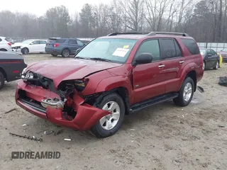 2008 Toyota 4Runner SR5 with VIN JTEZU14R78K004536, listed as a IAAI auction lot 41542110 with 219,297 mi miles. Bid and sale history available at carsss.com. Image 19.
