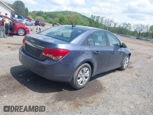 2014 Chevrolet Cruze LS with VIN 1G1PA5SG5E7450771, listed as a IAAI auction lot 42214200 with 66,312 mi miles and . Bid and sale history available at DreamBid. Image 4.