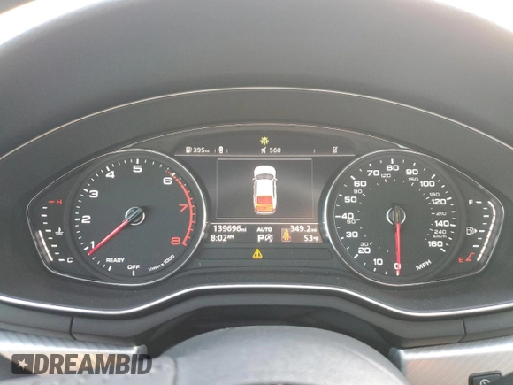2018 Audi A5 Sportback Premium with VIN WAUDNCF51JA080277, listed as a Copart auction lot 77560844 with 139,696 mi miles and Salvage Title. Bid and sale history available at carsss.com. Image 9.