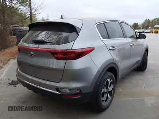 2020 Kia Sportage LX with VIN KNDPMCAC1L7839423, listed as a IAAI auction lot 41897838 with 50,818 mi miles. Bid and sale history available at carsss.com. Image 4.