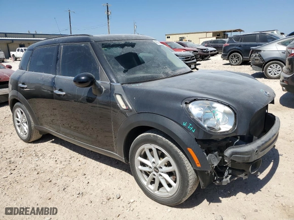 2016 MINI Cooper Countryman S with VIN WMWZC3C51GWT10301, listed as a Copart auction lot 48598885 with 59,465 mi miles and Salvage Title. Bid and sale history available at carsss.com. Image 4.
