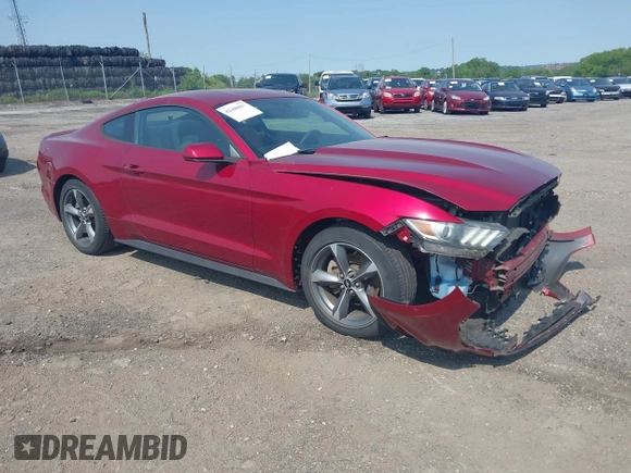 2015 Ford Mustang V6 with VIN 1FA6P8AM6F5365449, listed as a IAAI auction lot 42406653 with 54,662 mi miles and . Bid and sale history available at DreamBid. Image 1.