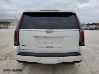 2017 Cadillac Escalade with VIN 1GYS3AKJ9HR181693, listed as a Copart auction lot 81844944 with 81,854 mi miles and Non Repairable. Bid and sale history available at carsss.com. Image 6.