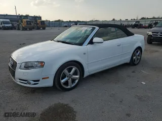 2007 Audi A4 3.2L with VIN WAUDH48H07K034835, listed as a Copart auction lot 52779265 with 77,383 mi miles and Salvage Title. Bid and sale history available at carsss.com. Image 1.