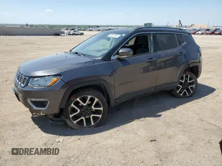 2018 Jeep Compass Limited с VIN 3C4NJDCB9JT261879, выставлен на аукционе Copart как лот 56523365 с пробегом 172 382 миль миль и Списание • Salvage title. История ставок и продаж доступна на DreamBid. Изображение 1.