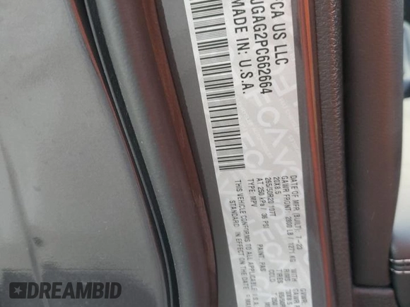 2023 Jeep Grand Cherokee Laredo с VIN 1C4RJGAG2PC662664, выставлен на аукционе Copart как лот 82878804 с пробегом 9 800 миль миль и Списание • Salvage title. История ставок и продаж доступна на DreamBid. Изображение 13.