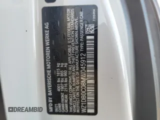2021 Toyota Supra 3.0 z VIN WZ1DB0C08MW045912, wystawiony jako Copart lot #49248065 z przebiegiem Nie podano mil oraz Nie do naprawy • Non repairable. Historia ofert i sprzedaży dostępna na DreamBid. Obrazek 14.