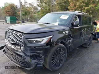 2019 Infiniti QX80 LUXE with VIN JN8AZ2NE7K9238439, listed as a IAAI auction lot 41961424 with Not Provided miles. Bid and sale history available at carsss.com. Image 17.