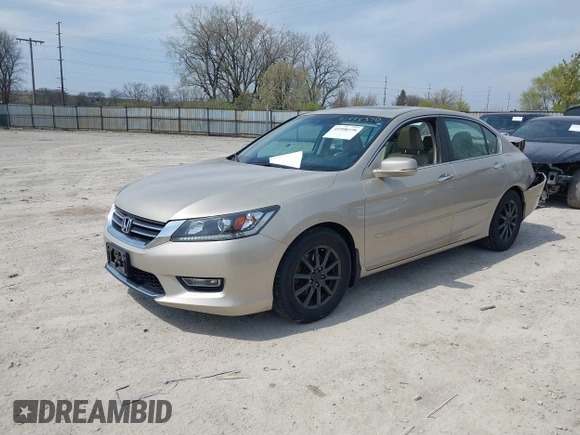 2013 Honda Accord Sdn EX-L with VIN 1HGCR2F88DA173150, listed as a IAAI auction lot 41998370 with 98,512 mi miles. Bid and sale history available at carsss.com. Image 2.