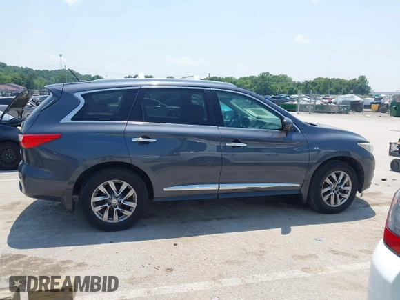 2014 Infiniti QX60 with VIN 5N1AL0MM6EC508693, listed as a IAAI auction lot 42466239 with 174,927 mi miles and . Bid and sale history available at DreamBid. Image 13.