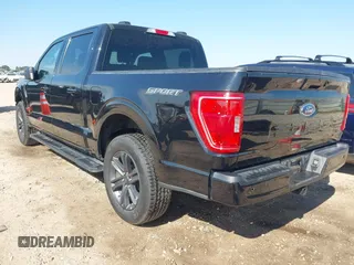 2023 Ford F-150 XL with VIN 1FTEW1C59PFB19609, listed as a IAAI auction lot 41886694 with 61,349 mi miles and . Bid and sale history available at DreamBid. Image 3.