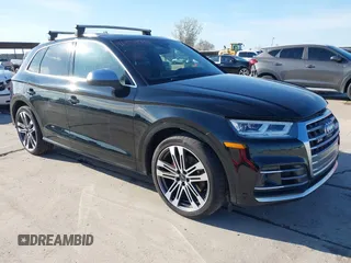 2018 Audi SQ5 Prestige with VIN WA1C4AFY5J2056973, listed as a IAAI auction lot 41359961 with 83,780 mi miles. Bid and sale history available at carsss.com. Image 1.