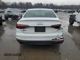 2020 Audi S4 Prestige with VIN WAUC4AF4XLA042737, listed as a Copart auction lot 44274594 with 17,178 mi miles. Bid and sale history available at carsss.com. Image 6.