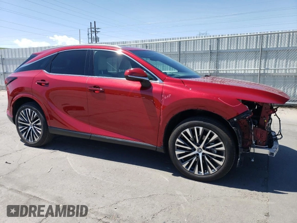 2023 Lexus RX 350 z VIN 2T2BAMCA1PC027141, wystawiony jako Copart lot #55484095 z przebiegiem 14 134 mil mil oraz Szkoda całkowita • Salvage title. Historia ofert i sprzedaży dostępna na DreamBid. Obrazek 4.