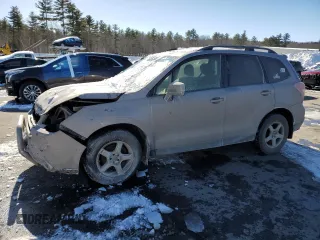 2015 Subaru Forester 2.5i Premium with VIN JF2SJADC4FG413122, listed as a Copart auction lot 45328965 with 183,933 mi miles and Salvage Title. Bid and sale history available at carsss.com. Image 1.