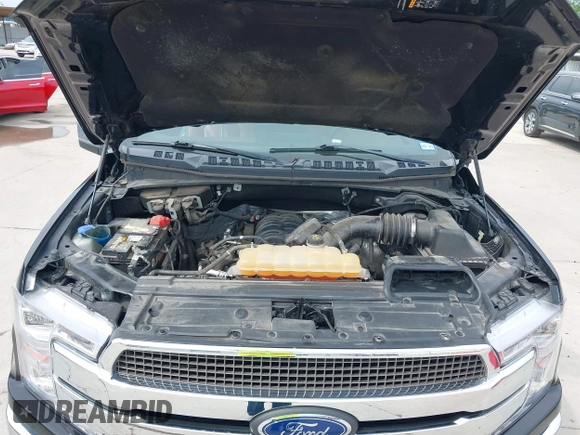 2018 Ford F-150 XL with VIN 1FTEW1E57JFC94834, listed as a IAAI auction lot 42179236 with 76,665 mi miles and . Bid and sale history available at DreamBid. Image 10.