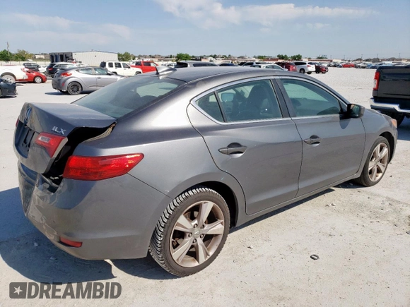 2014 Acura ILX with VIN 19VDE1F33EE008689, listed as a Copart auction lot 52564995 with 233,447 mi miles and Salvage Title. Bid and sale history available at carsss.com. Image 3.