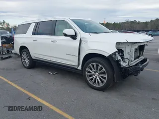 2021 GMC Yukon XL Denali with VIN 1GKS2JKL9MR344139, listed as a IAAI auction lot 41314828 with 79,703 mi miles. Bid and sale history available at carsss.com. Image 1.