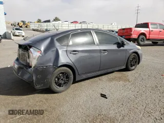 2013 Toyota Prius One with VIN JTDKN3DU1D5659951, listed as a Copart auction lot 49708025 with 125,471 mi miles and Salvage Title. Bid and sale history available at carsss.com. Image 3.