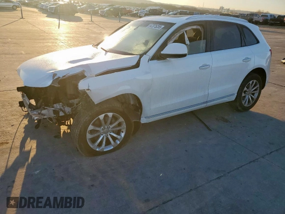2016 Audi Q5 Premium with VIN WA1C2AFP0GA131672, listed as a Copart auction lot 47375255 with 109,269 mi miles and Salvage Title. Bid and sale history available at carsss.com. Image 1.