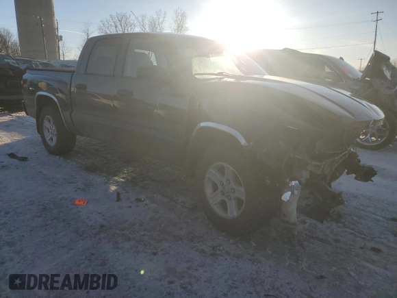 2010 Dodge Dakota SXT with VIN 1D7CW3GP0AS264489, listed as a Copart auction lot 42120095 with 107,836 mi miles and Clean Title. Bid and sale history available at carsss.com. Image 4.