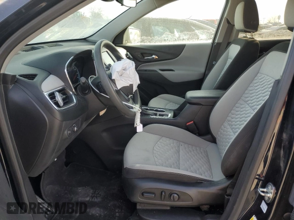 2021 Chevrolet Equinox LS with VIN 3GNAXFEVXMS131093, listed as a Copart auction lot 83239014 with 103,804 mi miles and Salvage title. Bid and sale history available at DreamBid. Image 7.