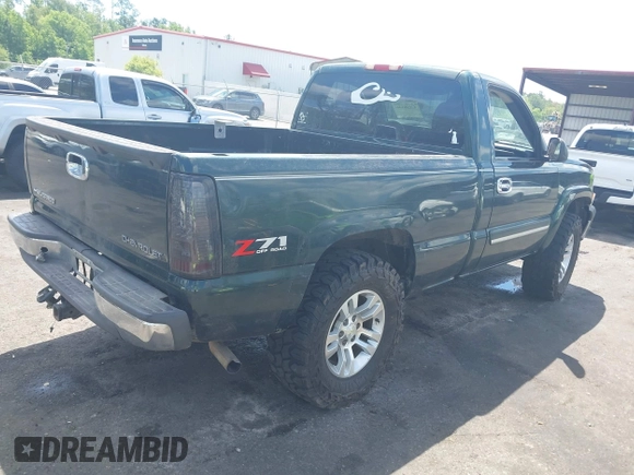 2004 Chevrolet Silverado 1500 Z71 with VIN 1GCEK14T04Z325260, listed as a IAAI auction lot 42040136 with 129,346 mi miles. Bid and sale history available at carsss.com. Image 4.