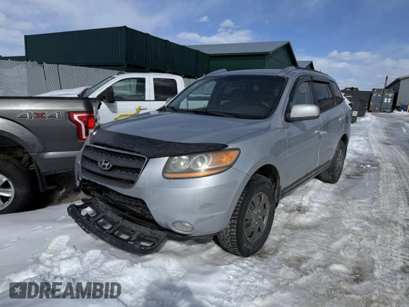2009 Hyundai Santa Fe GL with VIN 5NMSG73E59H293640, listed as a Copart auction lot 52314035 with 157,367 mi miles and Salvage title. Bid and sale history available at DreamBid. Image 1.