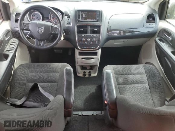 2020 Dodge Grand Caravan SE with VIN 2C4RDGBG3LR222072, listed as a Copart auction lot 50966545 with 128,241 mi miles and Salvage Title. Bid and sale history available at DreamBid. Image 8.