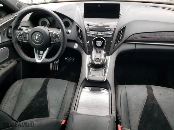 2023 Acura RDX w/A-Spec Package with VIN 5J8TC2H60PL802356, listed as a Copart auction lot 81637914 with 0 mi miles and Non Repairable. Bid and sale history available at carsss.com. Image 8.