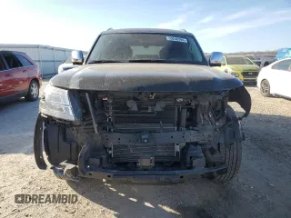 2021 Nissan Armada Platinum with VIN JN8AY2DB5M9795010, listed as a Copart auction lot 85246394 with 53,892 mi miles and Salvage Title. Bid and sale history available at carsss.com. Image 5.