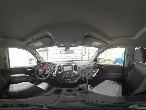 2019 Chevrolet Silverado 1500 Work Truck with VIN 1GCRYAEH9KZ215489, listed as a Copart auction lot 88718005 with 156,848 mi miles and Salvage Title. Bid and sale history available at carsss.com. Image 12.