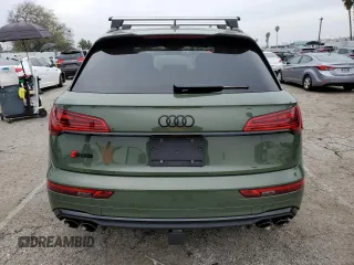 2023 Audi SQ5 Premium Plus with VIN WA1B4AFY9P2103264, listed as a Copart auction lot 44362464 with 9,762 mi miles and . Bid and sale history available at DreamBid. Image 6.