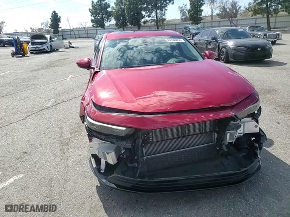 2024 Honda Accord Hybrid Touring with VIN 1HGCY2F82RA006373, listed as a Copart auction lot 47788855 with 15,526 mi miles and Salvage Title. Bid and sale history available at carsss.com. Image 10.