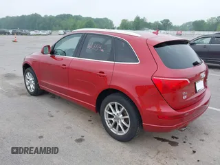 2010 Audi Q5 Premium Plus with VIN WA1LKAFP2AA052494, listed as a IAAI auction lot 42443407 with 161,654 mi miles and . Bid and sale history available at DreamBid. Image 3.