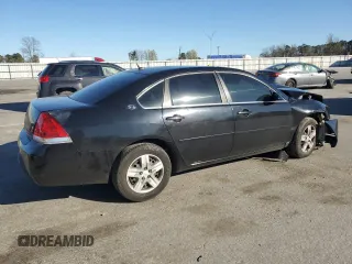 2006 Chevrolet Impala LS with VIN 2G1WB58K269333301, listed as a Copart auction lot 49415345 with Not Provided miles and Salvage Title. Bid and sale history available at DreamBid. Image 3.