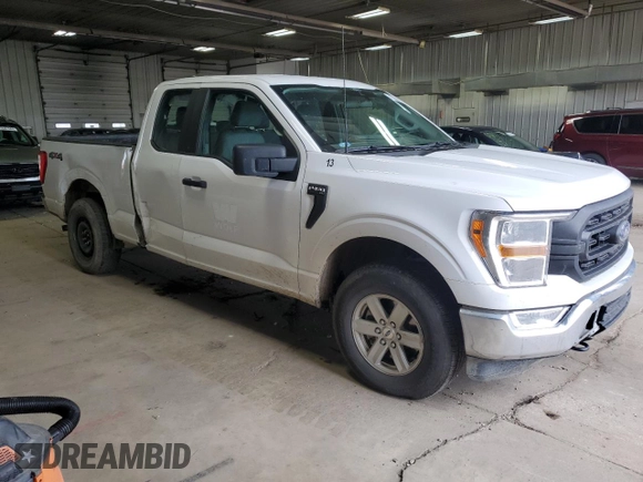 2022 Ford F-150 XL with VIN 1FTEX1EB5NKD63164, listed as a Copart auction lot 79238404 with 83,961 mi miles and Salvage title. Bid and sale history available at DreamBid. Image 4.